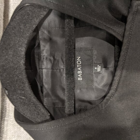 NWOT Aritzia  Babaton black lyocell motorcycle jacket US size 4 - Picture 3 of 4